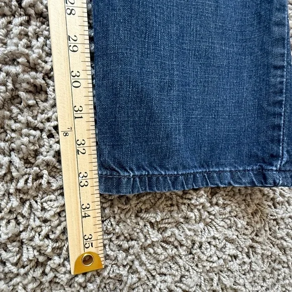 Levi's 514 Jeans Men's 34x34 Blue Denim Slim Straight Cotton Stretch Mid Rise - Picture 13 of 13